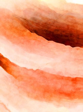 Soyut suluboya sanat eserleri. Fırça boyalı dijital resim. Renkli yaratıcı suluboya çizimi.