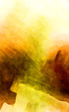 Soyut suluboya sanat eserleri. Fırça boyalı dijital resim. Renkli yaratıcı suluboya çizimi.