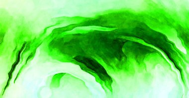 Soyut suluboya sanat eserleri. Fırça boyalı dijital resim. Renkli yaratıcı suluboya çizimi.