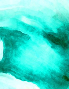 Soyut suluboya sanat eserleri. Fırça boyalı dijital resim. Renkli yaratıcı suluboya çizimi.