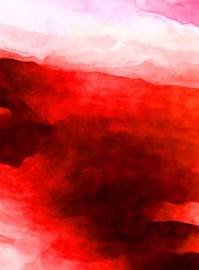 Soyut suluboya sanat eserleri. Fırça boyalı dijital resim. Renkli yaratıcı suluboya çizimi.