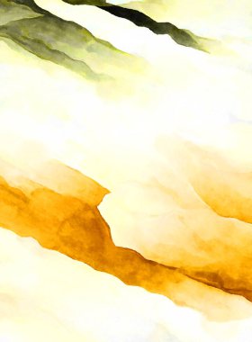 Soyut suluboya sanat eserleri. Fırça boyalı dijital resim. Renkli yaratıcı suluboya çizimi.