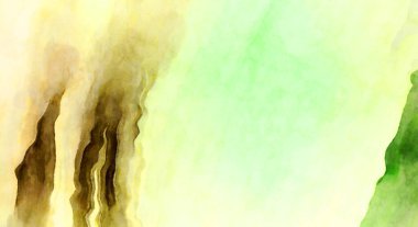 Soyut suluboya sanat eserleri. Fırça boyalı dijital resim. Renkli yaratıcı suluboya çizimi.