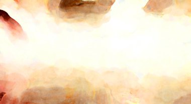 Soyut suluboya sanat eserleri. Fırça boyalı dijital resim. Renkli yaratıcı suluboya çizimi.