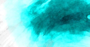 Soyut suluboya sanat eserleri. Fırça boyalı dijital resim. Renkli yaratıcı suluboya çizimi.