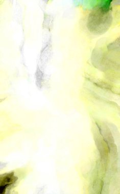 Soyut suluboya sanat eserleri. Fırça boyalı dijital resim. Renkli yaratıcı suluboya çizimi.