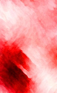 Soyut suluboya sanat eserleri. Fırça boyalı dijital resim. Renkli yaratıcı suluboya çizimi.