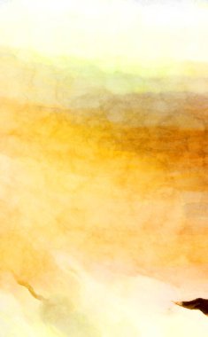 Soyut suluboya sanat eserleri. Fırça boyalı dijital resim. Renkli yaratıcı suluboya çizimi.