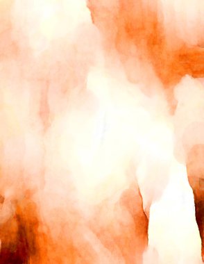 Soyut suluboya sanat eserleri. Fırça boyalı dijital resim. Renkli yaratıcı suluboya çizimi.