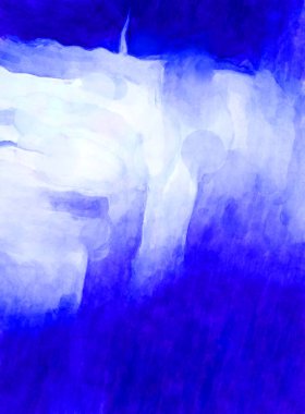 Soyut suluboya sanat eserleri. Fırça boyalı dijital resim. Renkli yaratıcı suluboya çizimi.