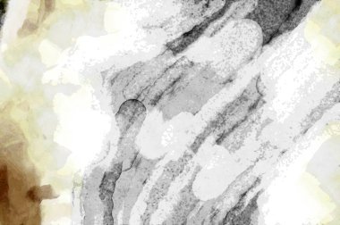 Soyut suluboya sanat eserleri. Fırça boyalı dijital resim. Renkli yaratıcı suluboya çizimi.