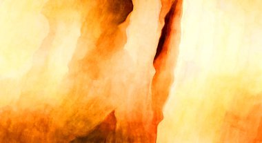 Soyut suluboya sanat eserleri. Fırça boyalı dijital resim. Renkli yaratıcı suluboya çizimi.