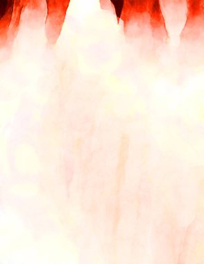 Soyut suluboya sanat eserleri. Fırça boyalı dijital resim. Renkli yaratıcı suluboya çizimi.