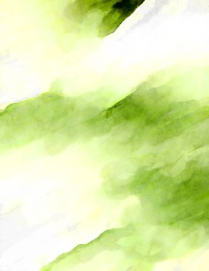 Soyut suluboya sanat eserleri. Fırça boyalı dijital resim. Renkli yaratıcı suluboya çizimi.