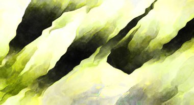 Soyut suluboya sanat eserleri. Fırça boyalı dijital resim. Renkli yaratıcı suluboya çizimi.