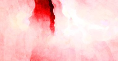 Soyut suluboya sanat eserleri. Fırça boyalı dijital resim. Renkli yaratıcı suluboya çizimi.