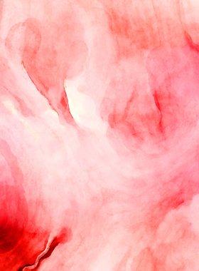 Soyut suluboya sanat eserleri. Fırça boyalı dijital resim. Renkli yaratıcı suluboya çizimi.