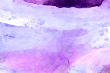 Soyut suluboya sanat eserleri. Fırça boyalı dijital resim. Renkli yaratıcı suluboya çizimi.