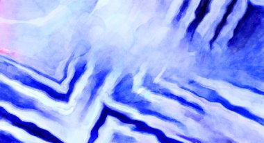 Soyut suluboya sanat eserleri. Fırça boyalı dijital resim. Renkli yaratıcı suluboya çizimi.