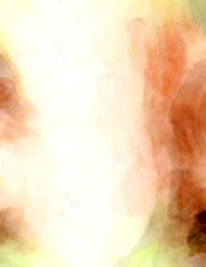 Soyut suluboya sanat eserleri. Fırça boyalı dijital resim. Renkli yaratıcı suluboya çizimi.