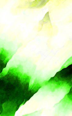 Soyut suluboya sanat eserleri. Fırça boyalı dijital resim. Renkli yaratıcı suluboya çizimi.