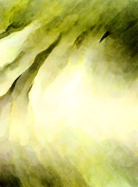 Soyut suluboya sanat eserleri. Fırça boyalı dijital resim. Renkli yaratıcı suluboya çizimi.