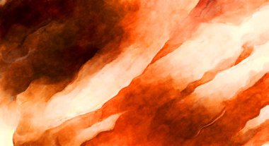 Soyut suluboya sanat eserleri. Fırça boyalı dijital resim. Renkli yaratıcı suluboya çizimi.