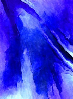 Soyut suluboya sanat eserleri. Fırça boyalı dijital resim. Renkli yaratıcı suluboya çizimi.