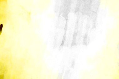 Soyut suluboya sanat eserleri. Fırça boyalı dijital resim. Renkli yaratıcı suluboya çizimi.