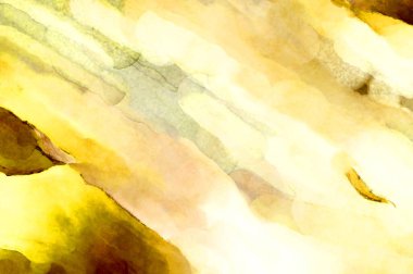 Soyut suluboya sanat eserleri. Fırça boyalı dijital resim. Renkli yaratıcı suluboya çizimi.