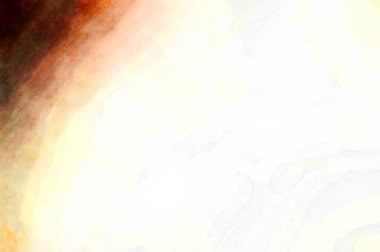 Soyut suluboya sanat eserleri. Fırça boyalı dijital resim. Renkli yaratıcı suluboya çizimi.