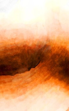 Soyut suluboya sanat eserleri. Fırça boyalı dijital resim. Renkli yaratıcı suluboya çizimi.