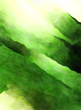 Soyut suluboya sanat eserleri. Fırça boyalı dijital resim. Renkli yaratıcı suluboya çizimi.