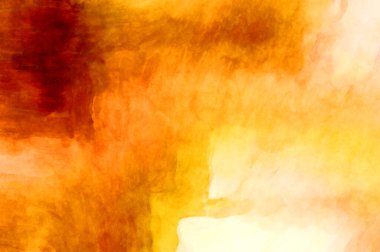 Soyut suluboya sanat eserleri. Fırça boyalı dijital resim. Renkli yaratıcı suluboya çizimi.