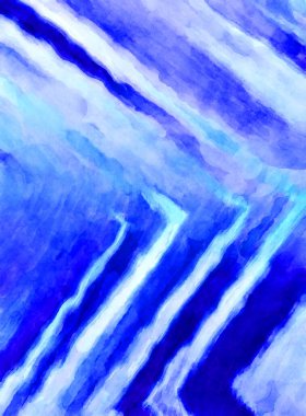 Soyut suluboya sanat eserleri. Fırça boyalı dijital resim. Renkli yaratıcı suluboya çizimi.