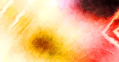 Soyut suluboya sanat eserleri. Fırça boyalı dijital resim. Renkli yaratıcı suluboya çizimi.