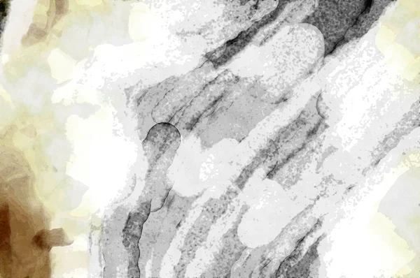 Soyut suluboya sanat eserleri. Fırça boyalı dijital resim. Renkli yaratıcı suluboya çizimi.