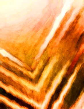 Soyut suluboya sanat eserleri. Fırça boyalı dijital resim. Renkli yaratıcı suluboya çizimi.