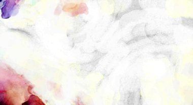 Soyut suluboya sanat eserleri. Fırça boyalı dijital resim. Renkli yaratıcı suluboya çizimi.