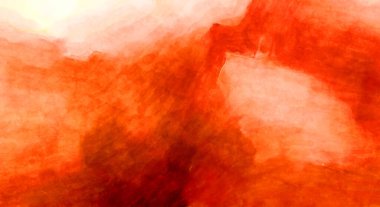 Soyut suluboya sanat eserleri. Fırça boyalı dijital resim. Renkli yaratıcı suluboya çizimi.