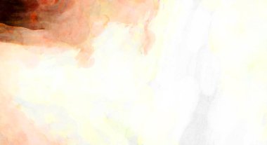 Soyut suluboya sanat eserleri. Fırça boyalı dijital resim. Renkli yaratıcı suluboya çizimi.