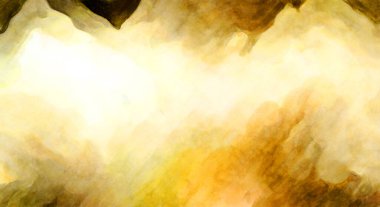 Soyut suluboya sanat eserleri. Fırça boyalı dijital resim. Renkli yaratıcı suluboya çizimi.