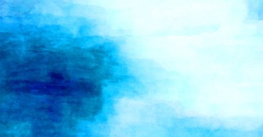 Soyut suluboya sanat eserleri. Fırça boyalı dijital resim. Renkli yaratıcı suluboya çizimi.