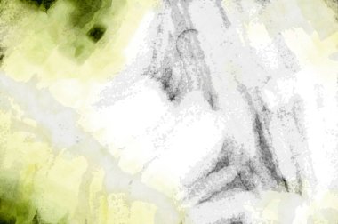 Soyut suluboya sanat eserleri. Fırça boyalı dijital resim. Renkli yaratıcı suluboya çizimi.