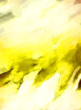 Soyut suluboya sanat eserleri. Fırça boyalı dijital resim. Renkli yaratıcı suluboya çizimi.