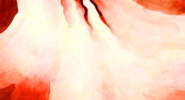 Soyut suluboya sanat eserleri. Fırça boyalı dijital resim. Renkli yaratıcı suluboya çizimi.