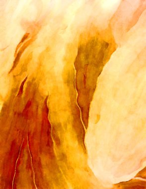 Soyut suluboya sanat eserleri. Fırça boyalı dijital resim. Renkli yaratıcı suluboya çizimi.