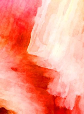 Soyut suluboya sanat eserleri. Fırça boyalı dijital resim. Renkli yaratıcı suluboya çizimi.