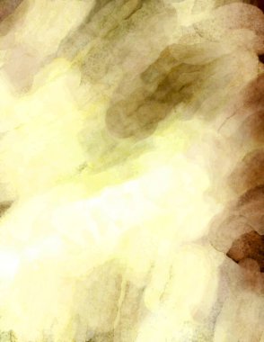 Soyut suluboya sanat eserleri. Fırça boyalı dijital resim. Renkli yaratıcı suluboya çizimi.