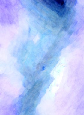 Soyut suluboya sanat eserleri. Fırça boyalı dijital resim. Renkli yaratıcı suluboya çizimi.